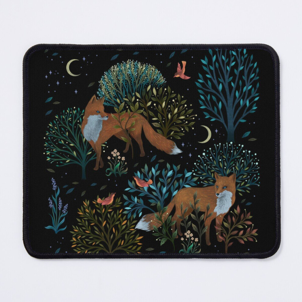 Mouse Pad Forest Fox 11.8 X 9.8 Inch Computer Mat Gaming Office Mousepad 7802738203585