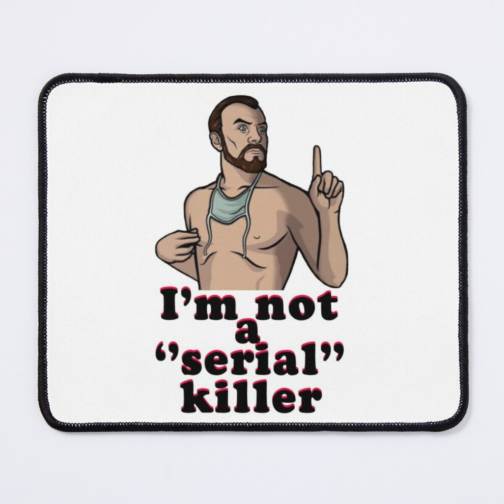 Mouse Pad Dr Krieger Adolf Hitler Dna Clone Archer Krieger Holding Nipple Not A Serial Killer 11.8 X 9.8 Inch Computer Mat Gaming Office Mousepad 7802738138016