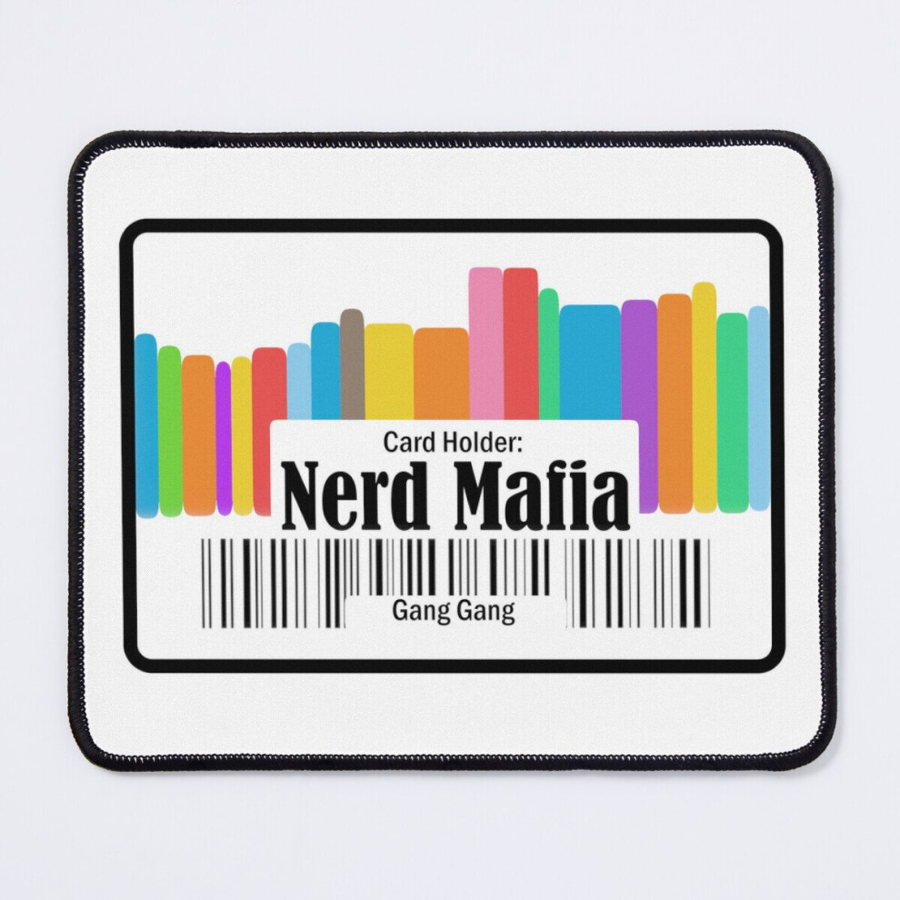 Mouse Pad Nerd Mafia (Centered) 11.8 X 9.8 Inch Computer Mat Gaming Office Mousepad 7802738201031
