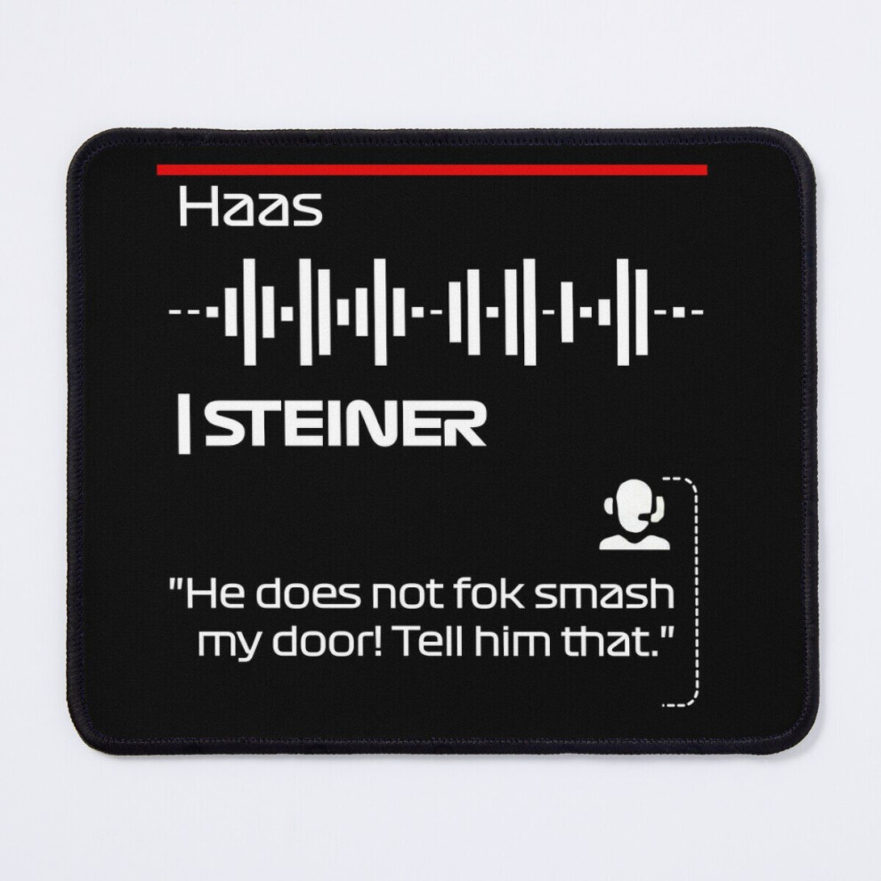 Mouse Pad Do Not Fok Smash My Door! - F1 Team Radio Quote 11.8 X 9.8 Inch Computer Mat Gaming Office Mousepad 7802738206500