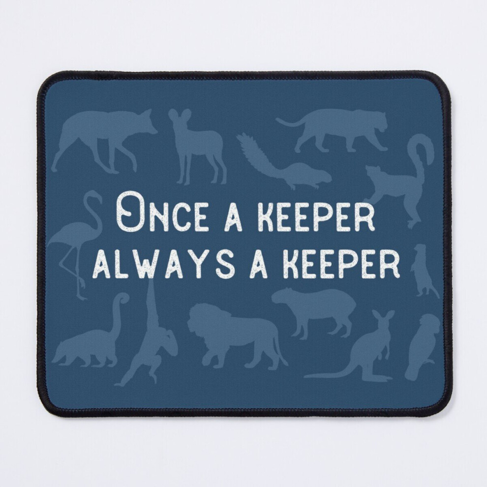 Mouse Pad Once A Keeper Always A Keeper - Animal Collection 11.8 X 9.8 Inch Computer Mat Gaming Office Mousepad 7802738183344