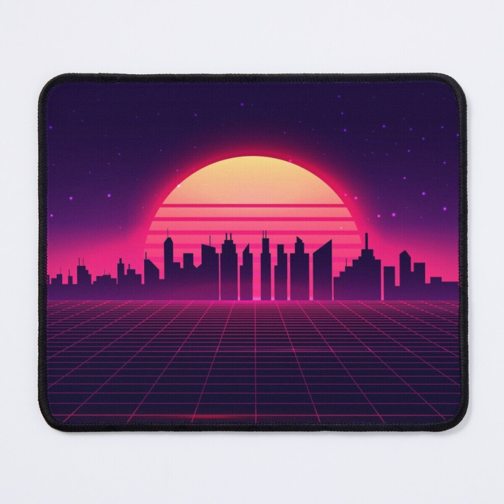 Mouse Pad Retrowave 11.8 X 9.8 Inch Computer Mat Gaming Office Mousepad 7802738118049