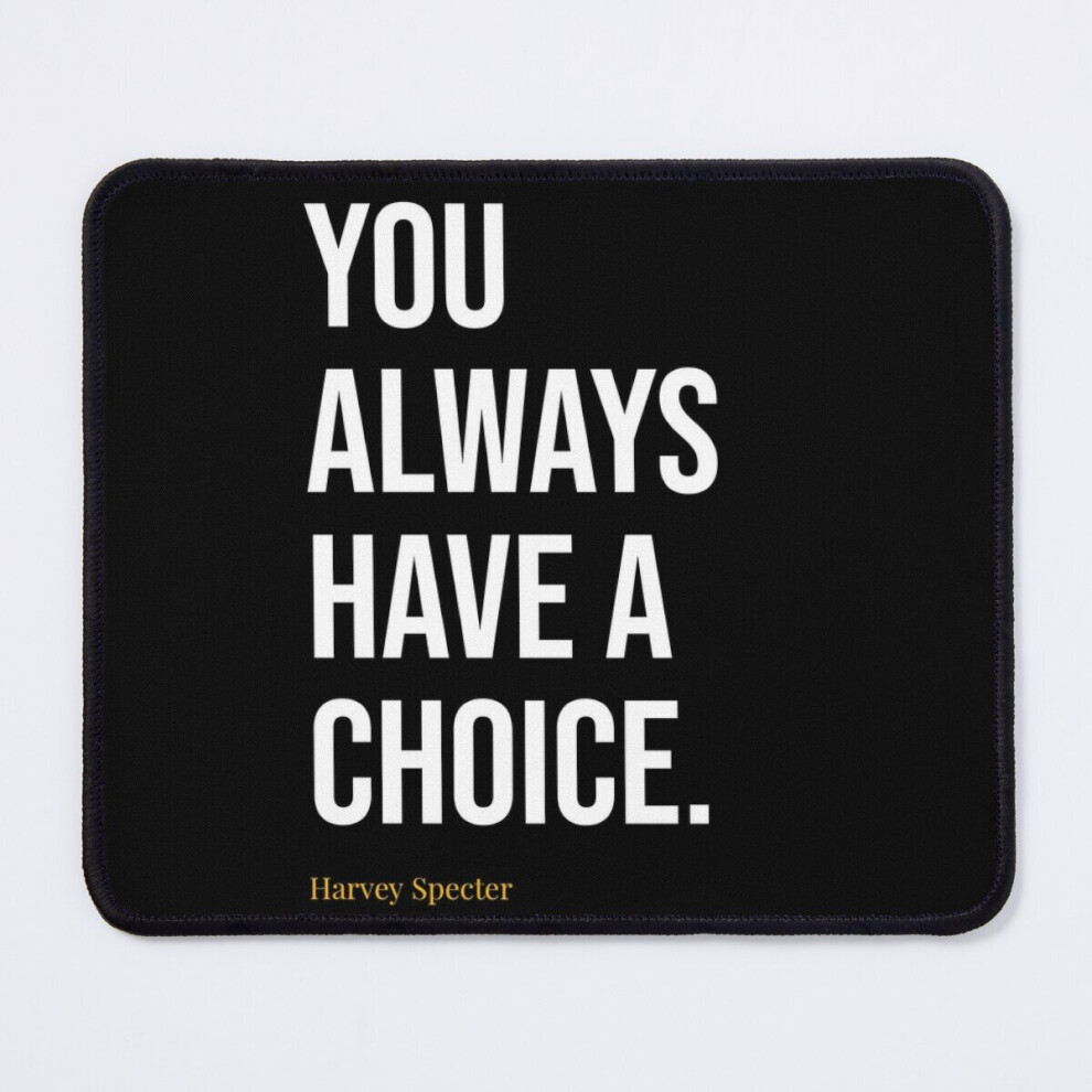 Mouse Pad Harvey Specter Quotes 11.8 X 9.8 Inch Computer Mat Gaming Office Mousepad 7802738138030