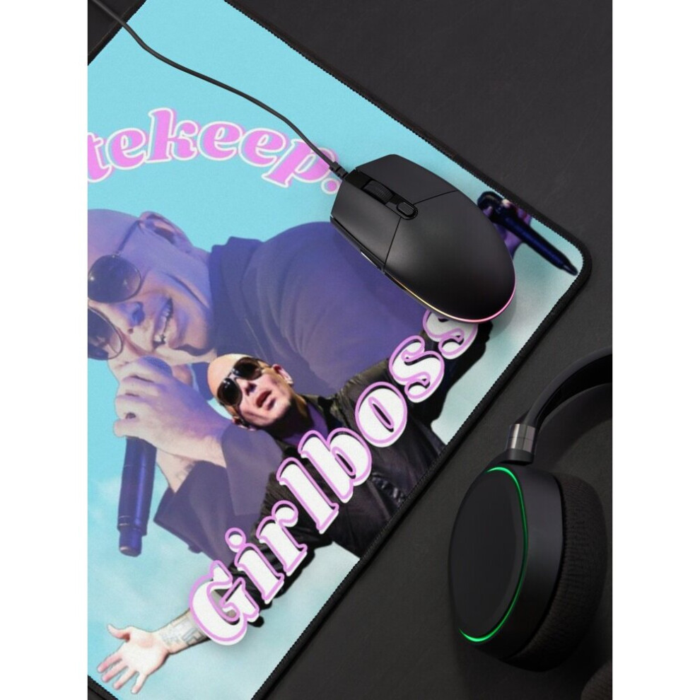 Mouse Pad Mr Worldwide Says To Girlboss 11.8 X 9.8 Inch Computer Mat Gaming Office Mousepad 7802738122572