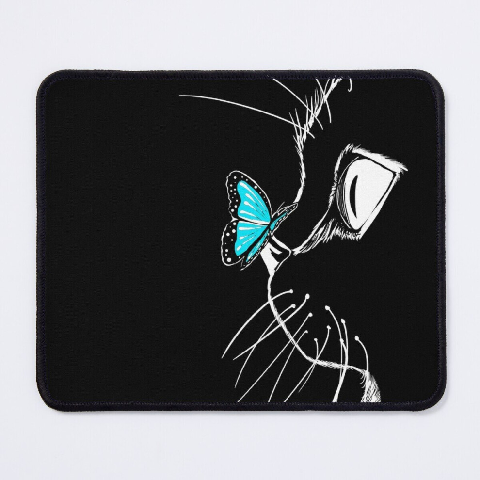 Mouse Pad Boop! Butterfly On A Kitten Nose 11.8 X 9.8 Inch Computer Mat Gaming Office Mousepad 7802738111859