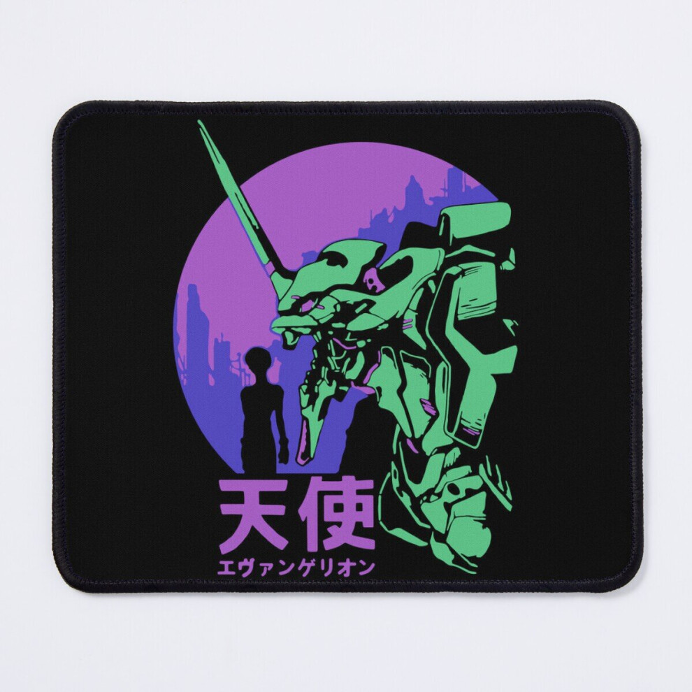 Mouse Pad Neon Genesis Evangelion Retro Vintage 11.8 X 9.8 Inch Computer Mat Gaming Office Mousepad 7802738133042