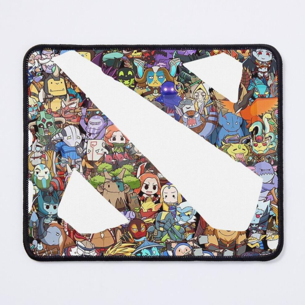 Mouse Pad All Heroes In Dota 2 Logo 11.8 X 9.8 Inch Computer Mat Gaming Office Mousepad 7802738111880
