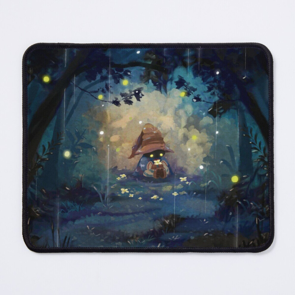 Mouse Pad Ffix Mage Vivi Ornitier - Final Fantasy 11.8 X 9.8 Inch Computer Mat Gaming Office Mousepad Black 7802738132588