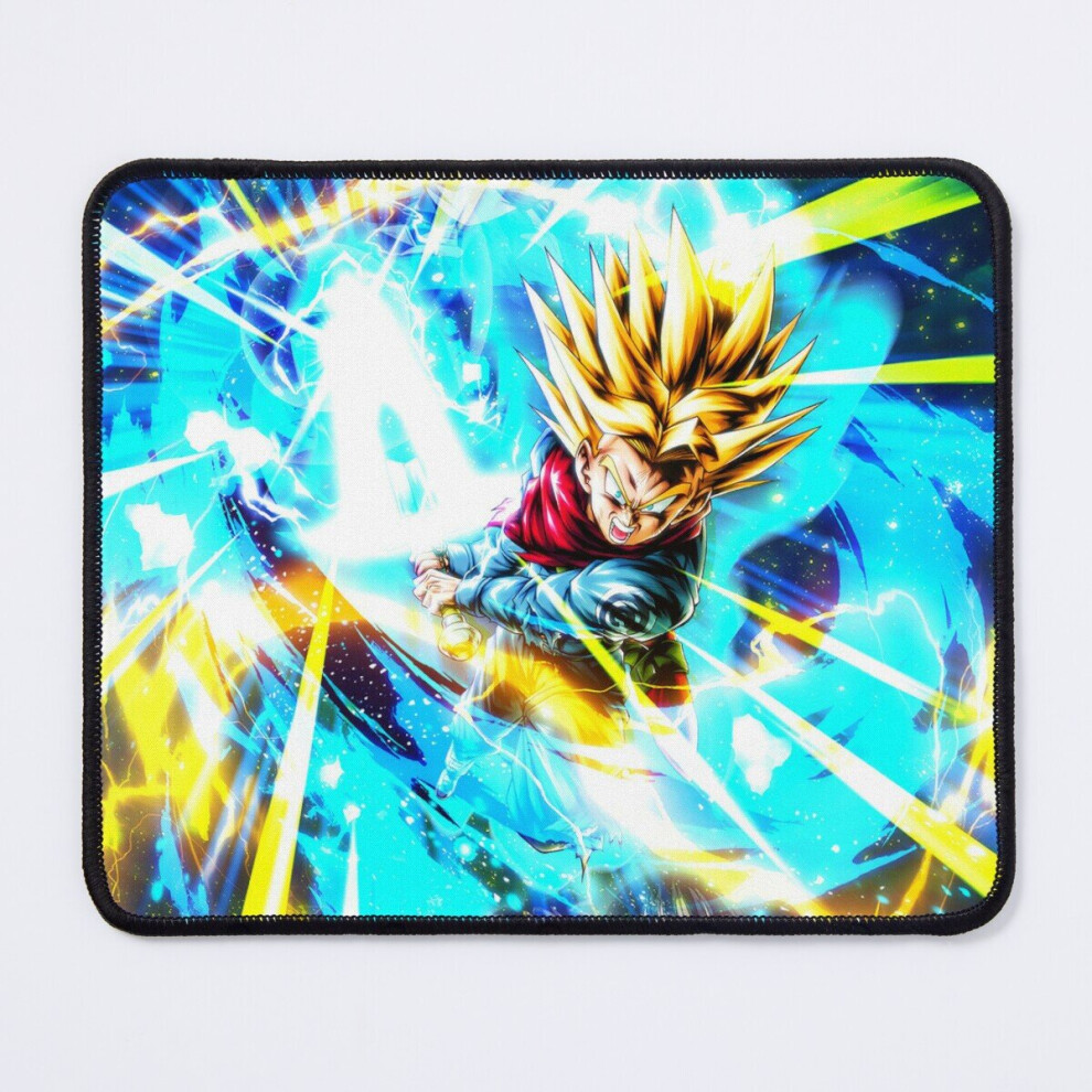 Mouse Pad Super Saiyan Trunks 11.8 X 9.8 Inch Computer Mat Gaming Office Mousepad 7802738137583