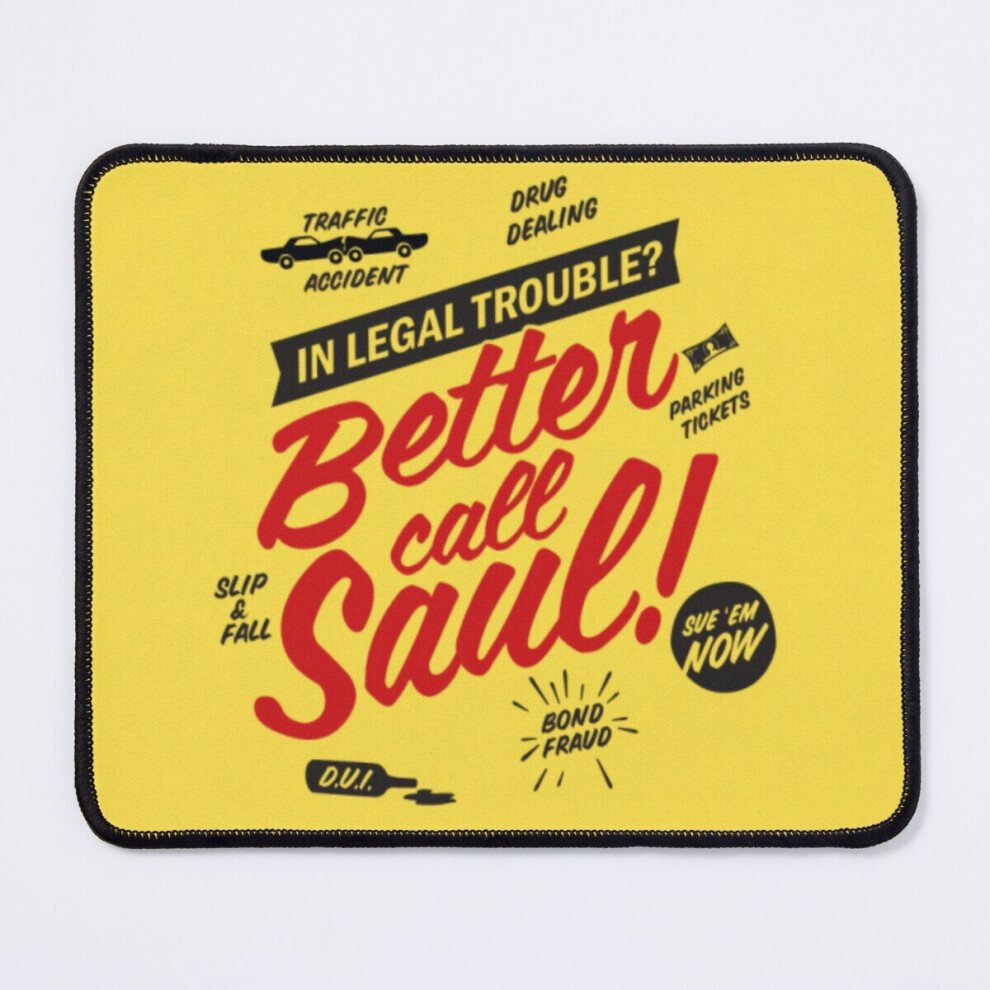 Mouse Pad Better Call Saul 11.8 X 9.8 Inch Computer Mat Gaming Office Mousepad 7802738120516