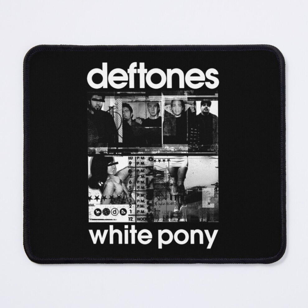 Mouse Pad Pony 11.8 X 9.8 Inch Computer Mat Gaming Office Mousepad White 7802738163834