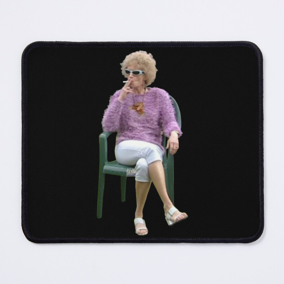 Mouse Pad Kath Having A Smoke 11.8 X 9.8 Inch Computer Mat Gaming Office Mousepad 7802738168648