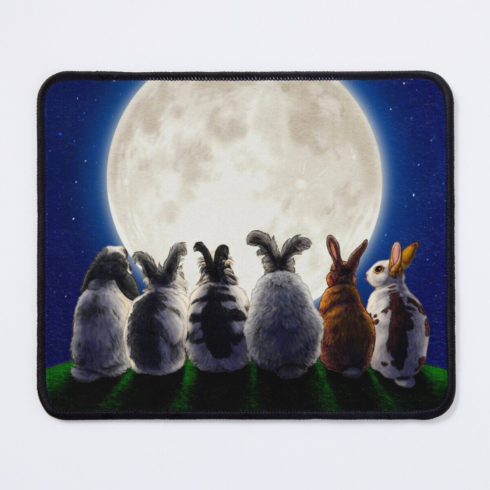 Mouse Pad Moon Rabbit 11.8 X 9.8 Inch Computer Mat Gaming Office Mousepad 7802738137552