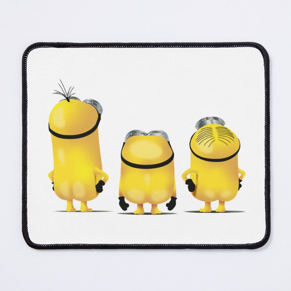 Mouse Pad Minions - Kevin, Bob, Stuart (Full) 11.8 X 9.8 Inch Computer Mat Gaming Office Mousepad 7802738115529