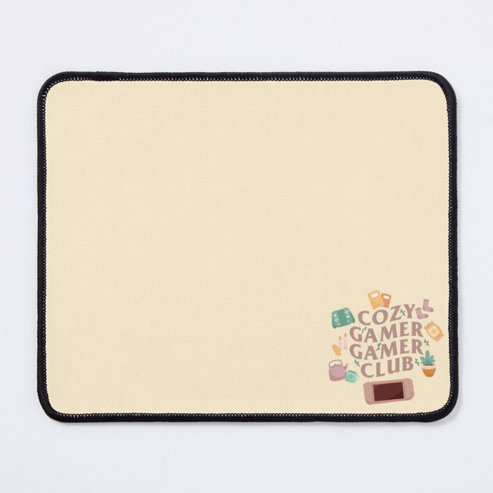 Mouse Pad Cozy Gamer Gamer Club 11.8 X 9.8 Inch Computer Mat Gaming Office Mousepad 7802738139235