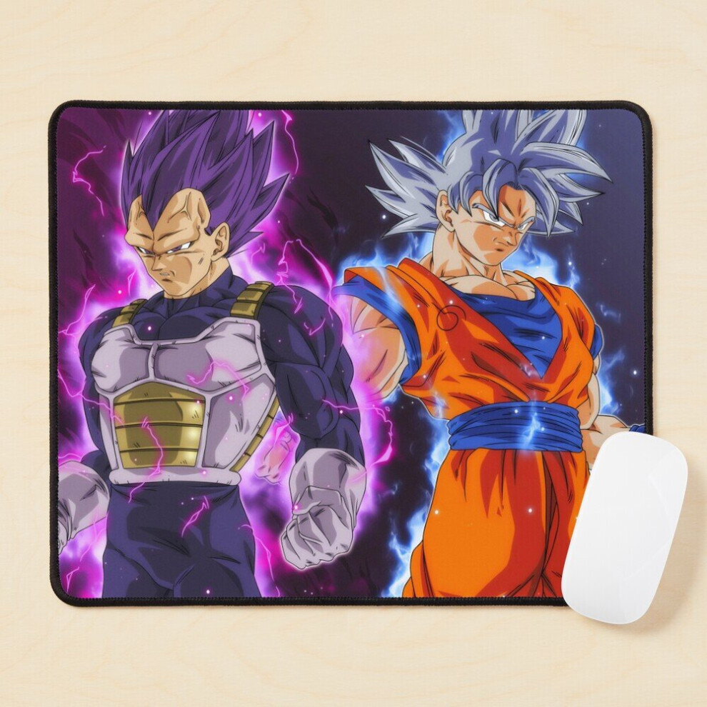 Mouse Pad Goku Ultra Instinct And Vegeta Ultra Ego 11.8 X 9.8 Inch Computer Mat Gaming Office Mousepad 7802738122589