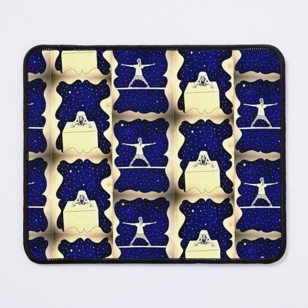 Mouse Pad Starry Night Diptych 11.8 X 9.8 Inch Computer Mat Gaming Office Mousepad 7802738125030