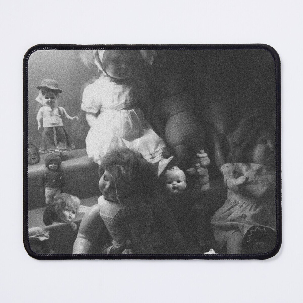 Mouse Pad Creepy Antique Dolls 11.8 X 9.8 Inch Computer Mat Gaming Office Mousepad 7802738160529