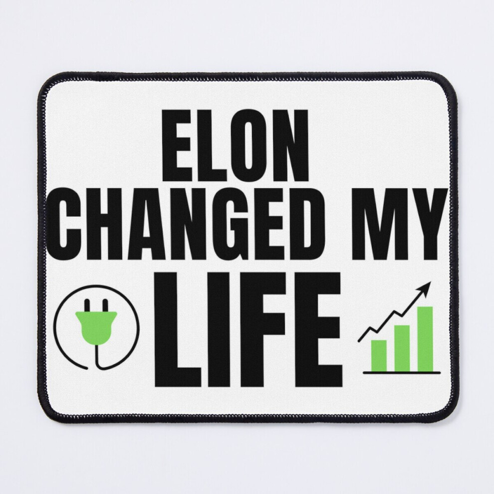 Mouse Pad Elon Changed My Life 11.8 X 9.8 Inch Computer Mat Gaming Office Mousepad 7802738207767