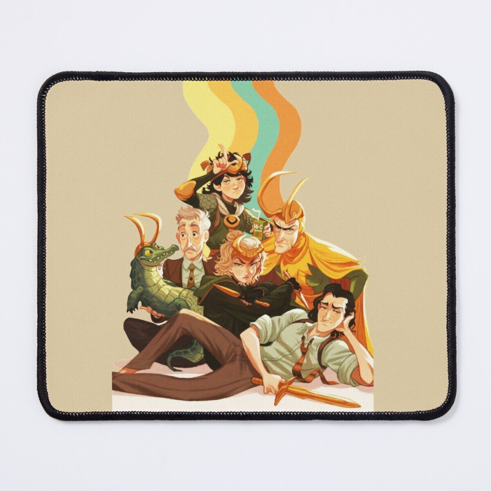 Mouse Pad Alligator Loki 11.8 X 9.8 Inch Computer Mat Gaming Office Mousepad 7802738125542