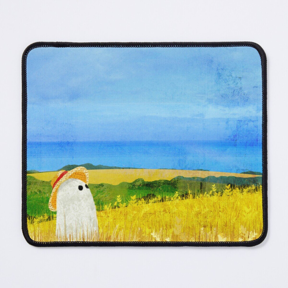 Mouse Pad There's A Ghost In The Wheat Field 11.8 X 9.8 Inch Computer Mat Gaming Office Mousepad 7802738181074