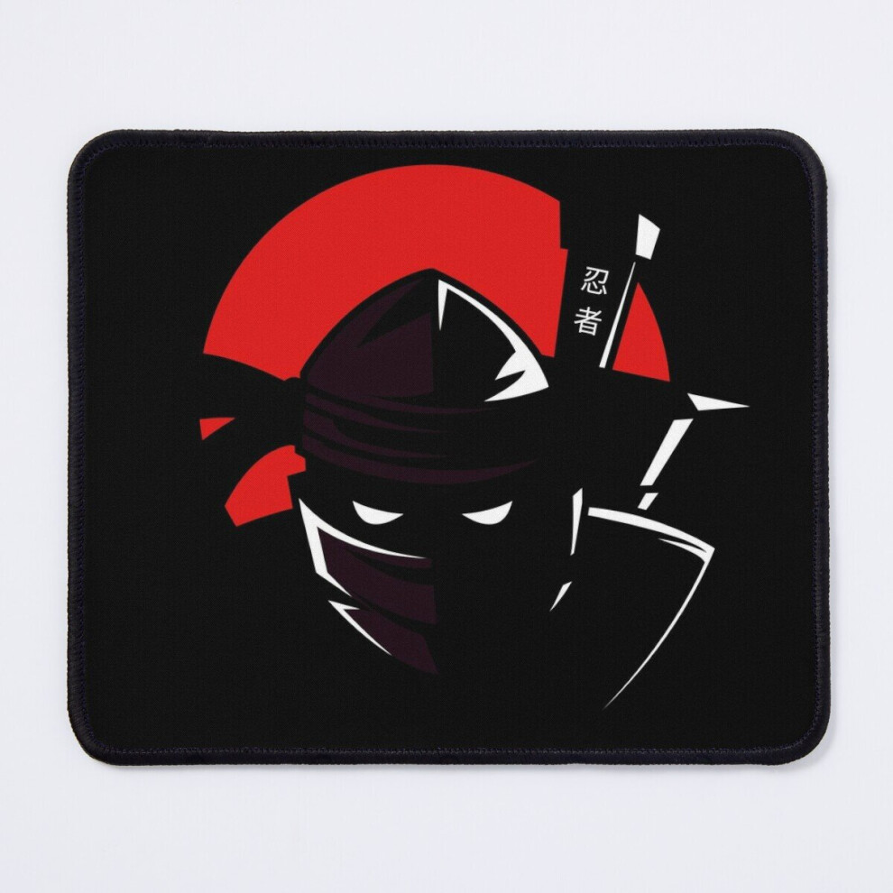 Mouse Pad Ninja Art (Black) 11.8 X 9.8 Inch Computer Mat Gaming Office Mousepad Black 7802738149760