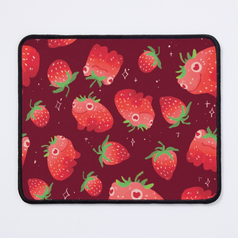 Mouse Pad Strawberry Frogs Repeating Pattern 11.8 X 9.8 Inch Computer Mat Gaming Office Mousepad 7802738144383