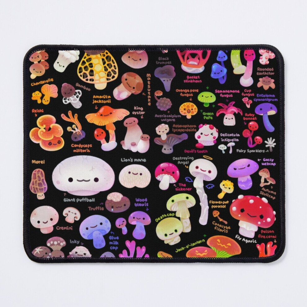 Mouse Pad Mushroom - Name 11.8 X 9.8 Inch Computer Mat Gaming Office Mousepad 7802738108408