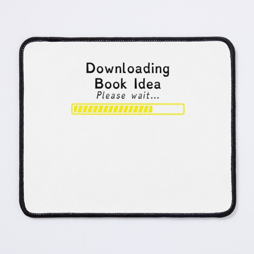 Mouse Pad Downloading Book Idea, Please Wait 11.8 X 9.8 Inch Computer Mat Gaming Office Mousepad 7802738160536