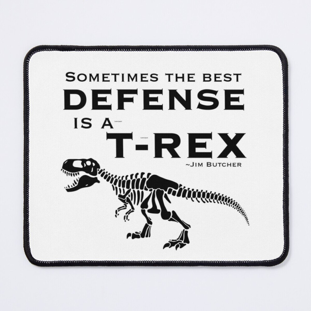 Mouse Pad Defense Dinosaur 11.8 X 9.8 Inch Computer Mat Gaming Office Mousepad 7802738125566