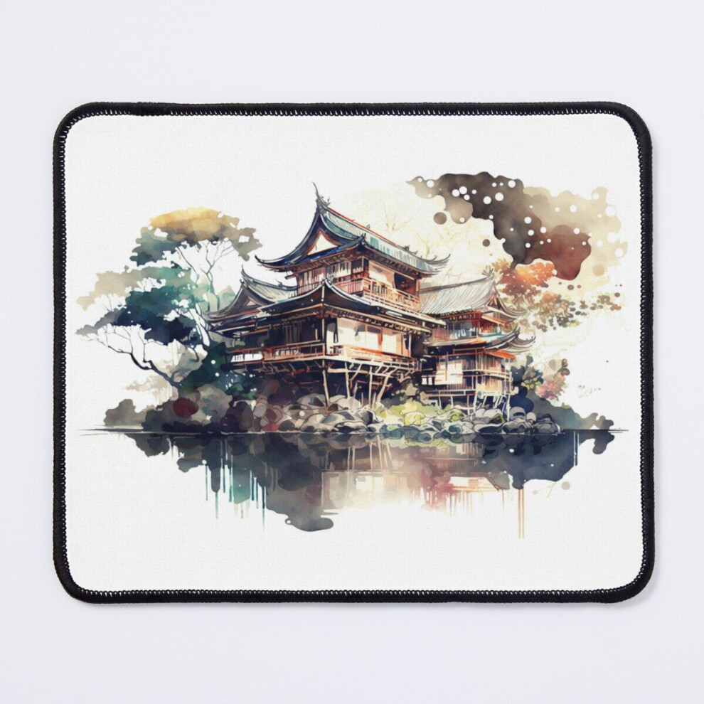 Mouse Pad Japanese Art Landscape 11.8 X 9.8 Inch Computer Mat Gaming Office Mousepad 7802738194265