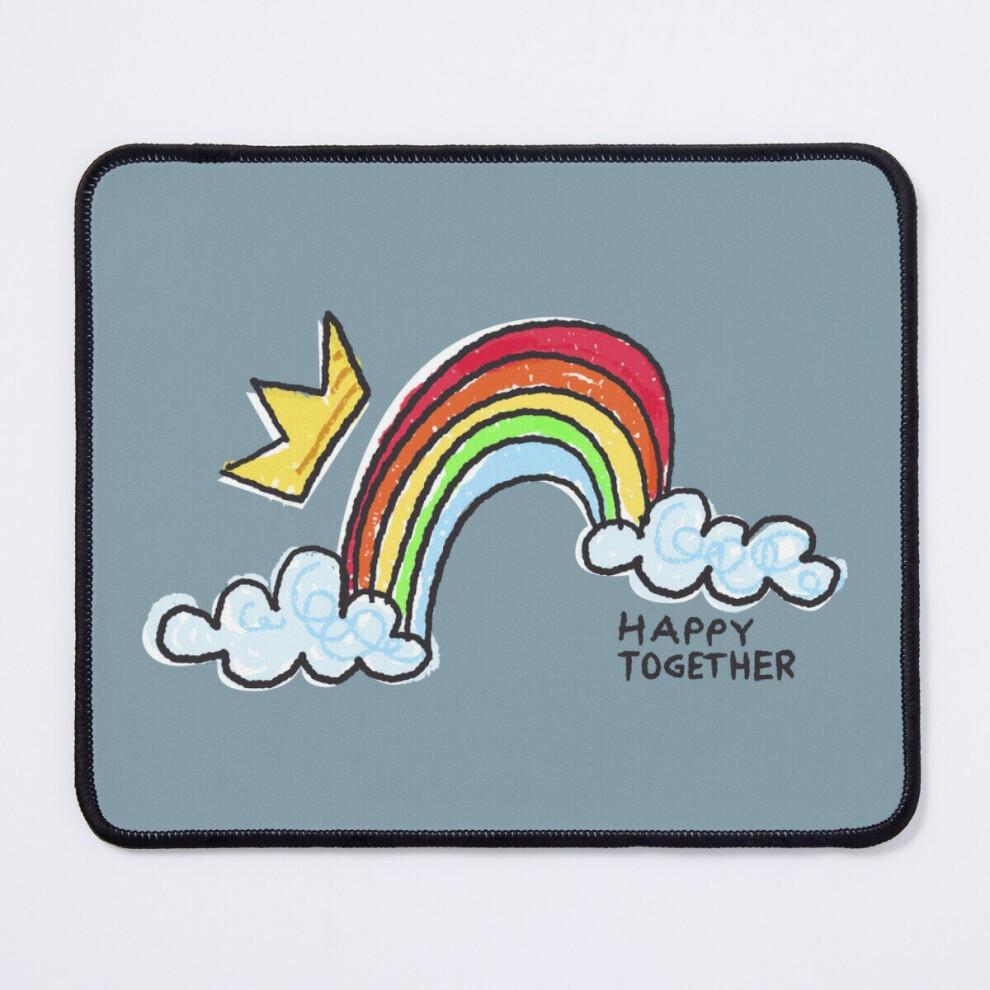 Mouse Pad Rainbow Doodle 11.8 X 9.8 Inch Computer Mat Gaming Office Mousepad 7802738182170