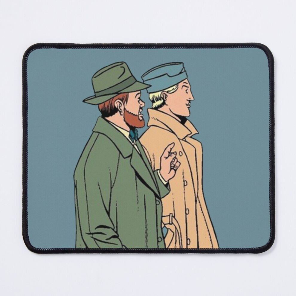 Mouse Pad Blakeand Mortimer (From Plutarch's Staff (Le Bã¢Ton De Plutarque)) 11.8 X 9.8 Inch Computer Mat Gaming Office Mousepad 7802738206654