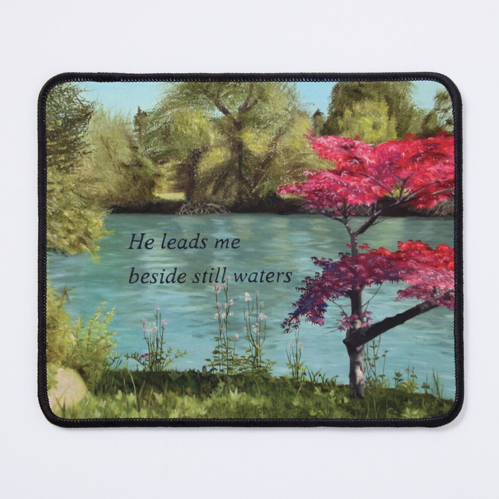 Mouse Pad Still Waters Psalm 11.8 X 9.8 Inch Computer Mat Gaming Office Mousepad 7802738173611
