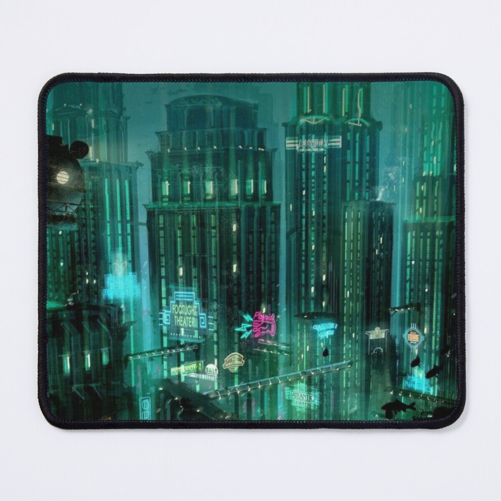 Mouse Pad Bioshock Drowned Rapture 11.8 X 9.8 Inch Computer Mat Gaming Office Mousepad 7802738138108
