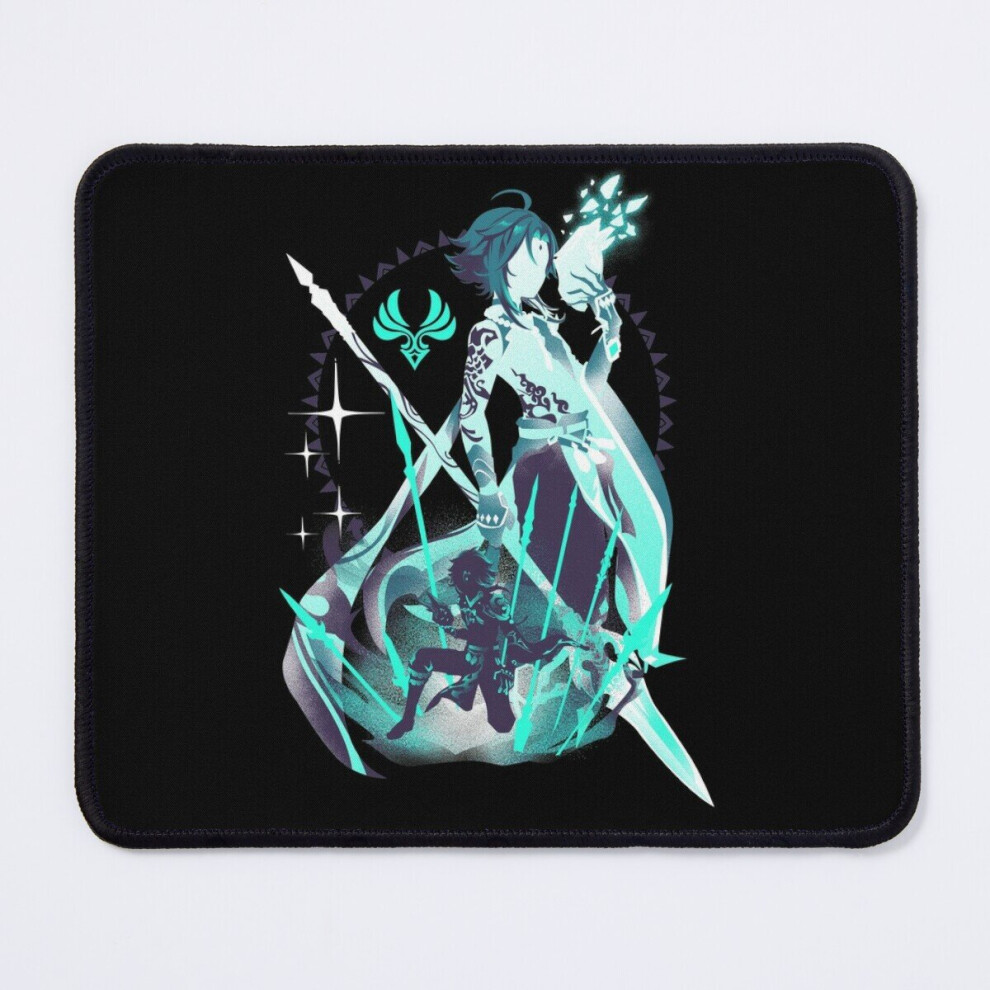 Mouse Pad Xiao Vigilant Yaksha 11.8 X 9.8 Inch Computer Mat Gaming Office Mousepad 7802738130546