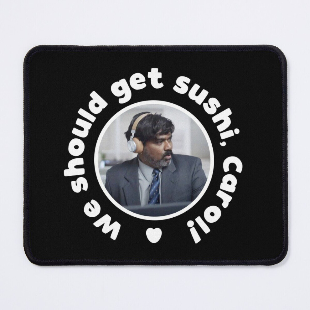 Mouse Pad We Should Get Sushi, Carol! 11.8 X 9.8 Inch Computer Mat Gaming Office Mousepad 7802738150407