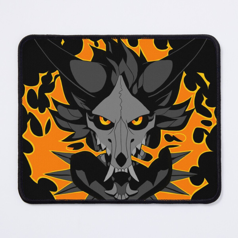 Mouse Pad Flame Skulldog 11.8 X 9.8 Inch Computer Mat Gaming Office Mousepad 7802738186451