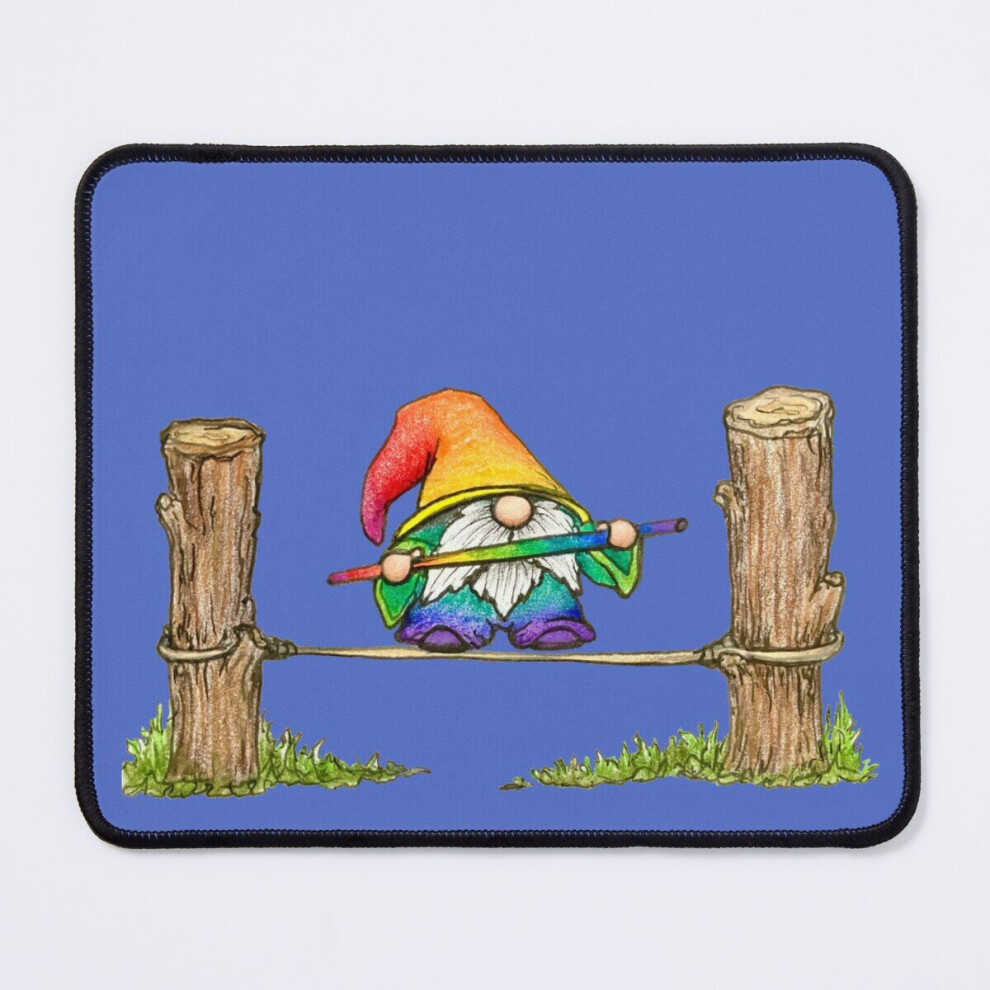 Mouse Pad Gnome On A Tightrope 11.8 X 9.8 Inch Computer Mat Gaming Office Mousepad 7802738167832