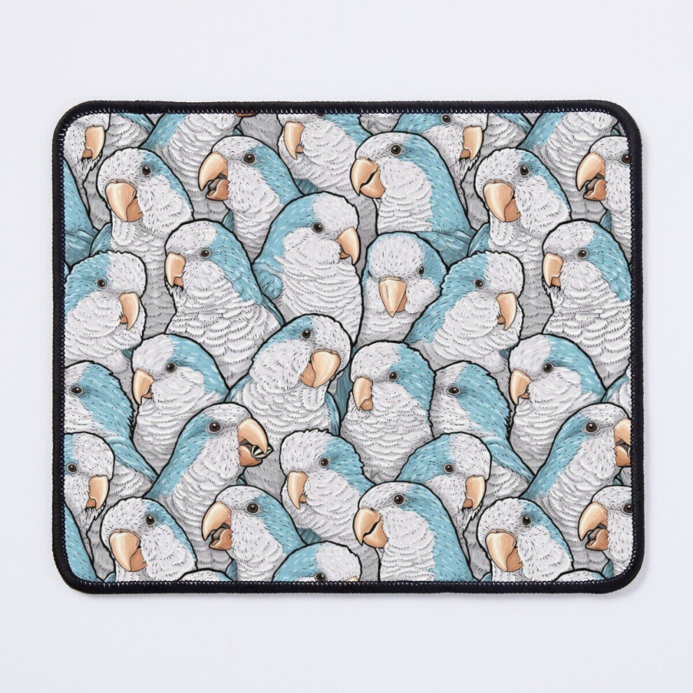Mouse Pad Quaker Monk Parakeets 11.8 X 9.8 Inch Computer Mat Gaming Office Mousepad Blue 7802738150469