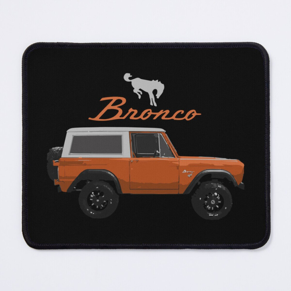 Mouse Pad Vintage 1974 Ford Bronco 11.8 X 9.8 Inch Computer Mat Gaming Office Mousepad 7802738163148