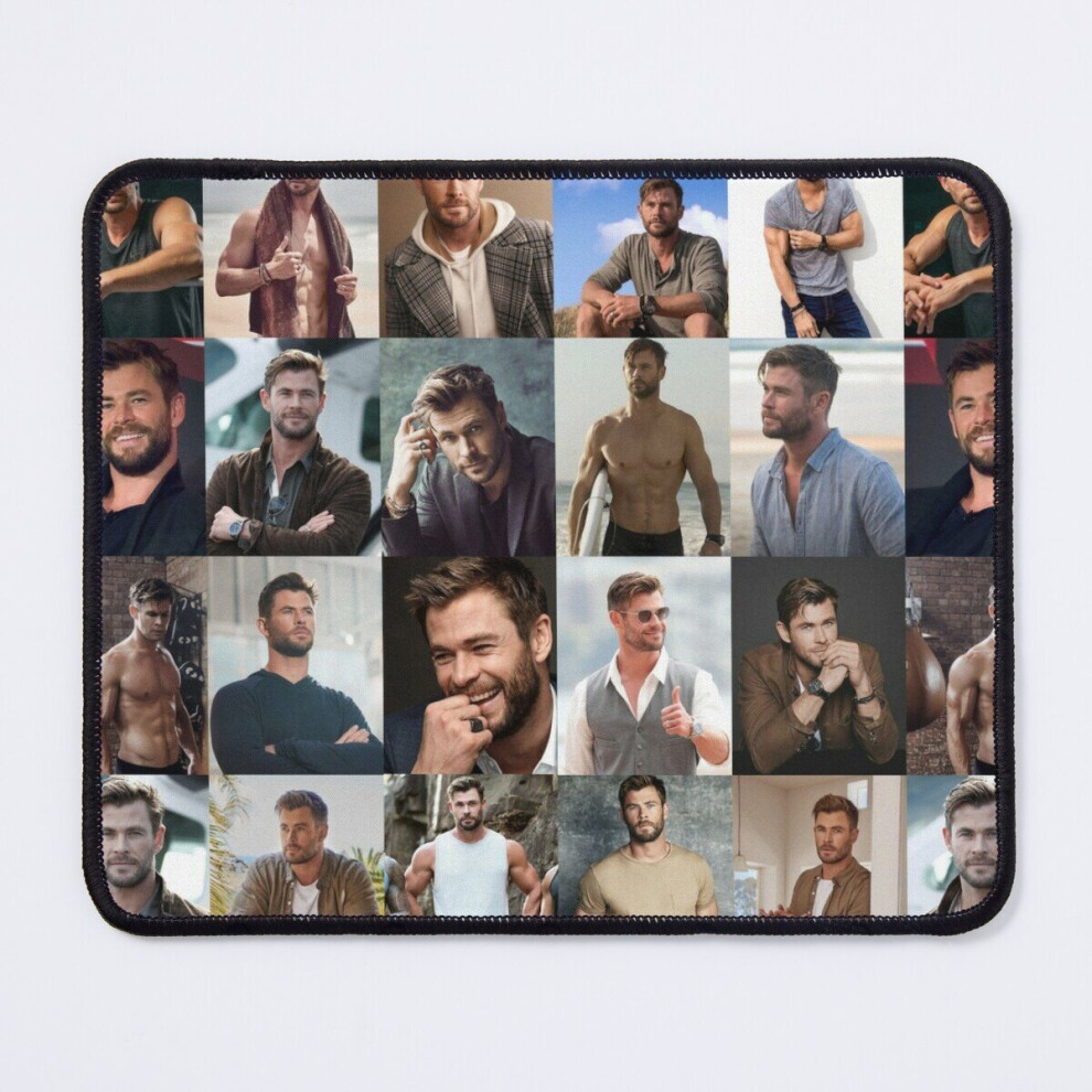 Mouse Pad Chris Hemsworth 11.8 X 9.8 Inch Computer Mat Gaming Office Mousepad 7802738133134