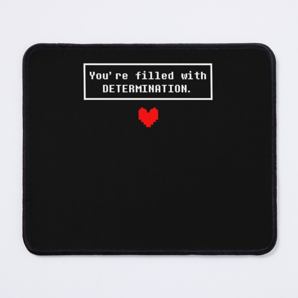 Mouse Pad Undertale - Determination 11.8 X 9.8 Inch Computer Mat Gaming Office Mousepad 7802738188349