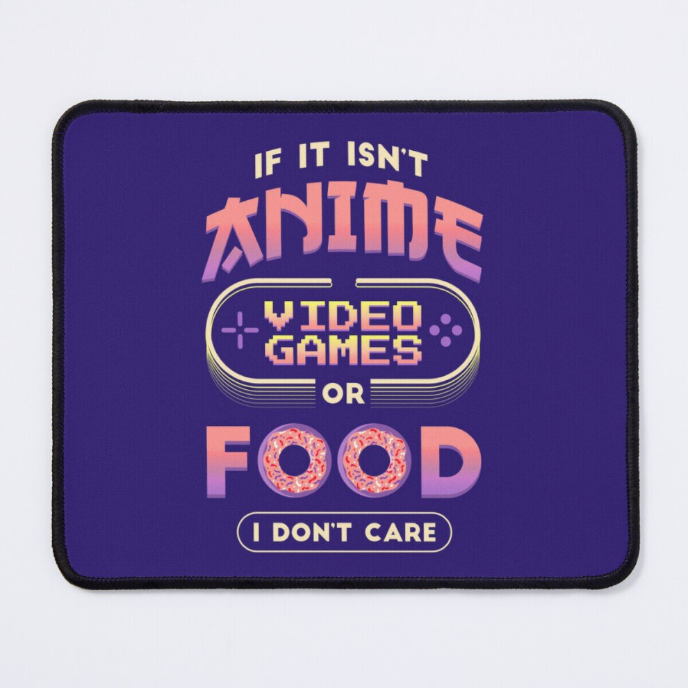 Mouse Pad No Anime Don't Care 11.8 X 9.8 Inch Computer Mat Gaming Office Mousepad 7802738205855