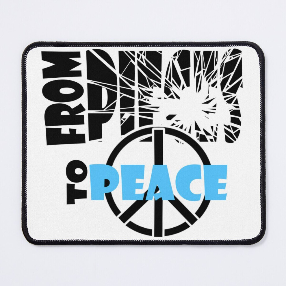 Mouse Pad From Pieces To Peace 11.8 X 9.8 Inch Computer Mat Gaming Office Mousepad 7802738168297