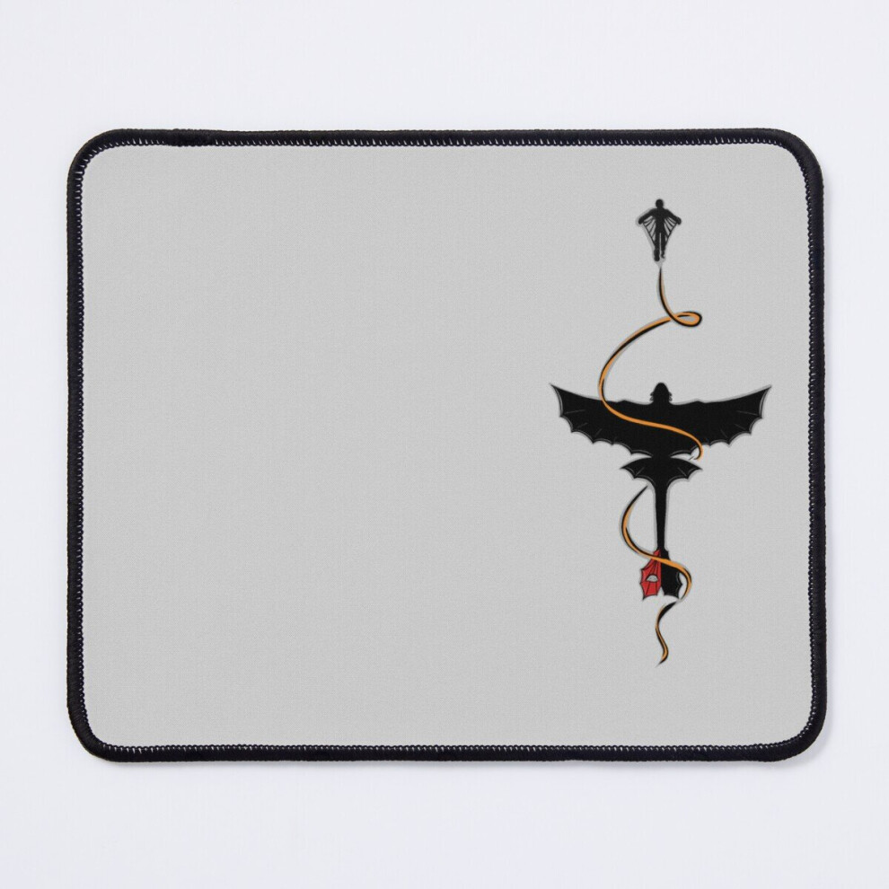 Mouse Pad Toothless And Hiccup 11.8 X 9.8 Inch Computer Mat Gaming Office Mousepad 7802738157918