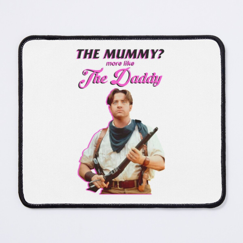 Mouse Pad Brendan Fraser Hot Daddy The Mummy Perfect Gift Fan 11.8 X 9.8 Inch Computer Mat Gaming Office Mousepad 7802738156393
