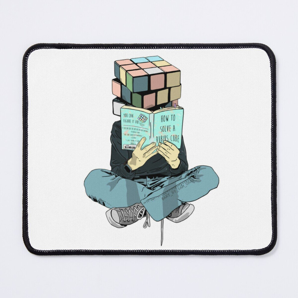 Mouse Pad Rubik (Transparent) 11.8 X 9.8 Inch Computer Mat Gaming Office Mousepad 7802738151404