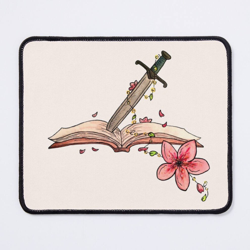 Mouse Pad [Sticker Cutout] Blossoms Books Bracken Inspired 11.8 X 9.8 Inch Computer Mat Gaming Office Mousepad 7802738138559