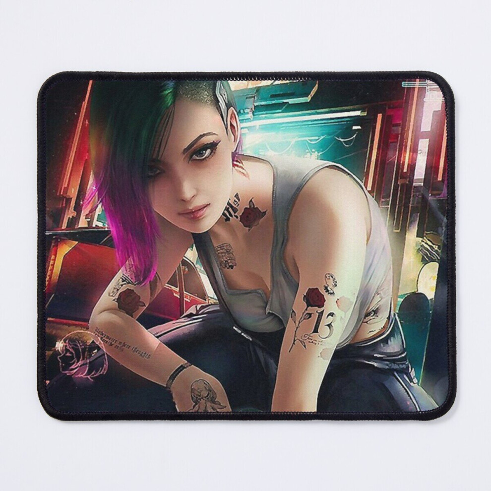 Mouse Pad Judy Alvarez - Cyber Punk 11.8 X 9.8 Inch Computer Mat Gaming Office Mousepad 7802738182804
